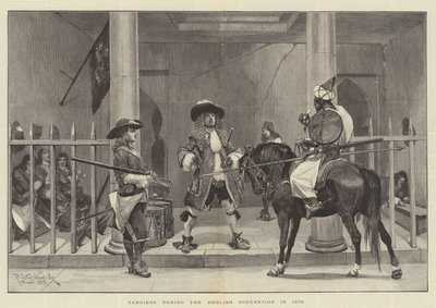 Tanger under den engelska ockupationen 1670 av Richard Caton Woodville junior